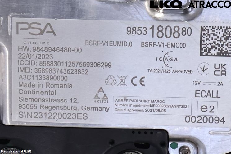 Opel ASTRA L 22- Stereo Antenne Radio-Tv