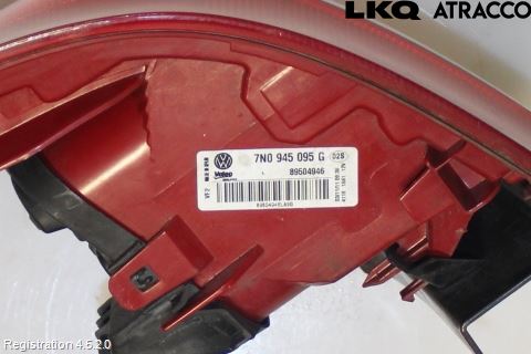 Volkswagen VW SHARAN 11- Baklykt Venstre