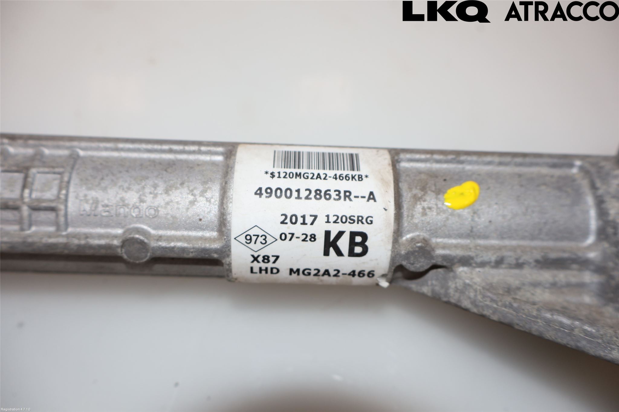 Renault CAPTUR 13-19 Snekke - Tannstang
