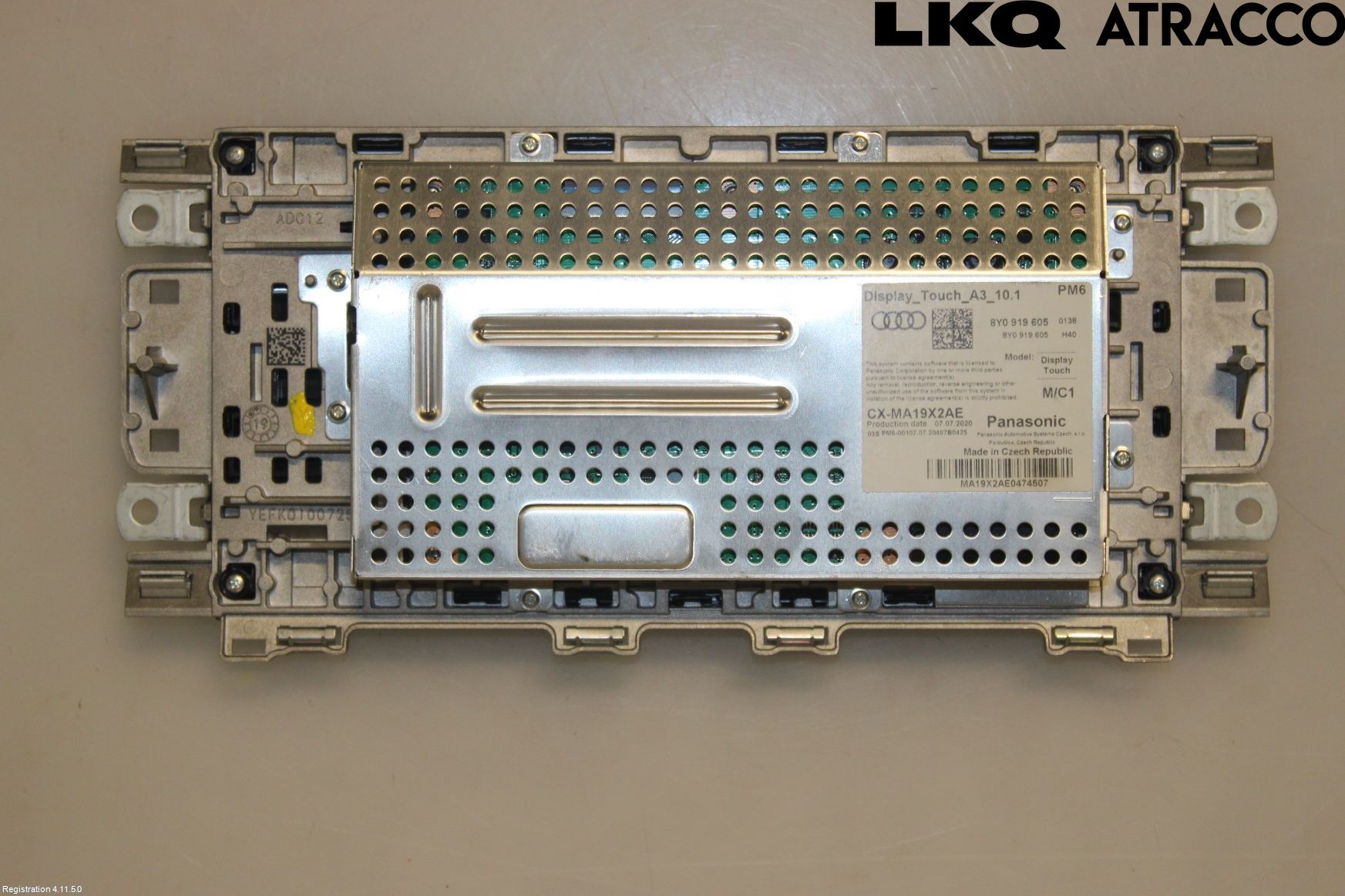 Audi A3/S3 8Y 21- Multifunktionsdisplay