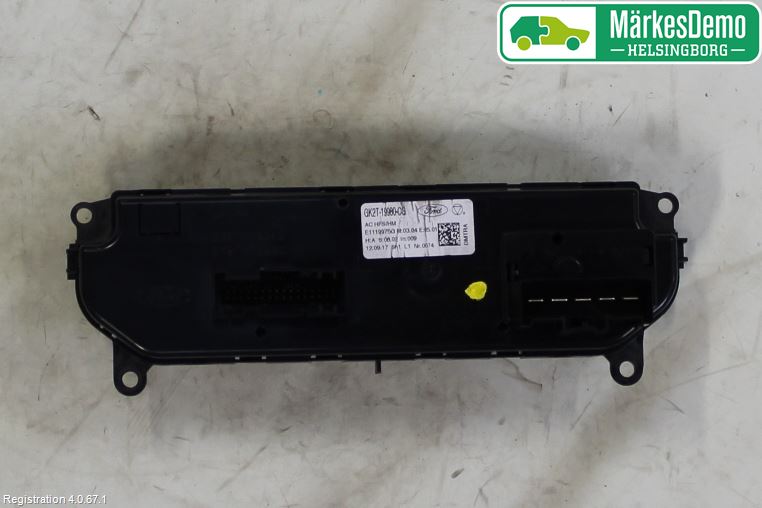 Ford TRANSIT SKÅP/BUSS 14-22 Varmeapparat Panel(Regulering)