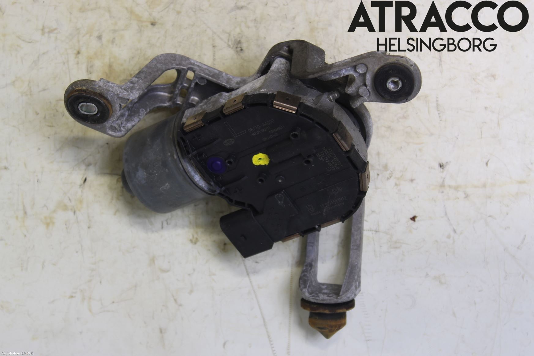 Kia CARENS III 13-19 Viskermotor Frontrute