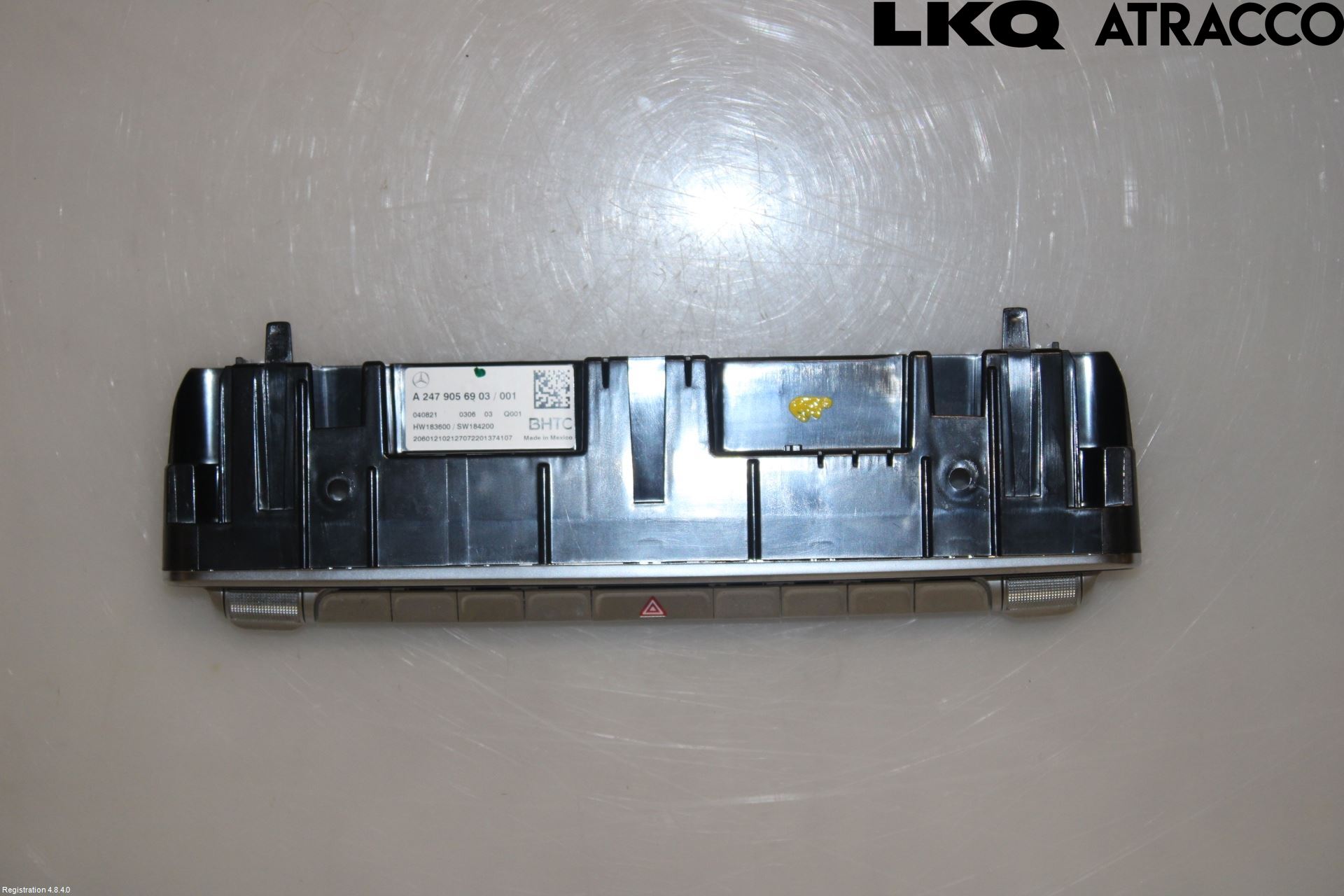 Mercedes-Benz MB GLE-KLASS (W167/V167/C167) 19- Varme Ac Betjening-Display