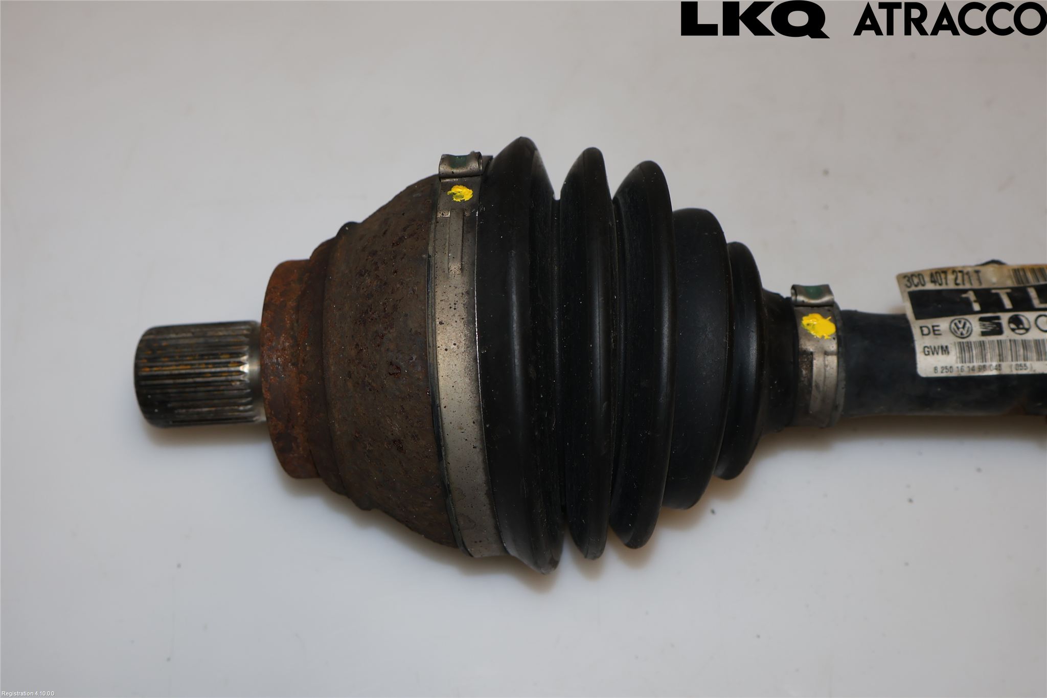 Volkswagen VW PASSAT CC 08-16 Drivaksel Foran Kompl Venstre