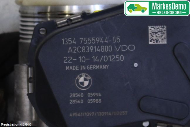 BMW 6 F12/F13 10-18 Inns Spjeldhus