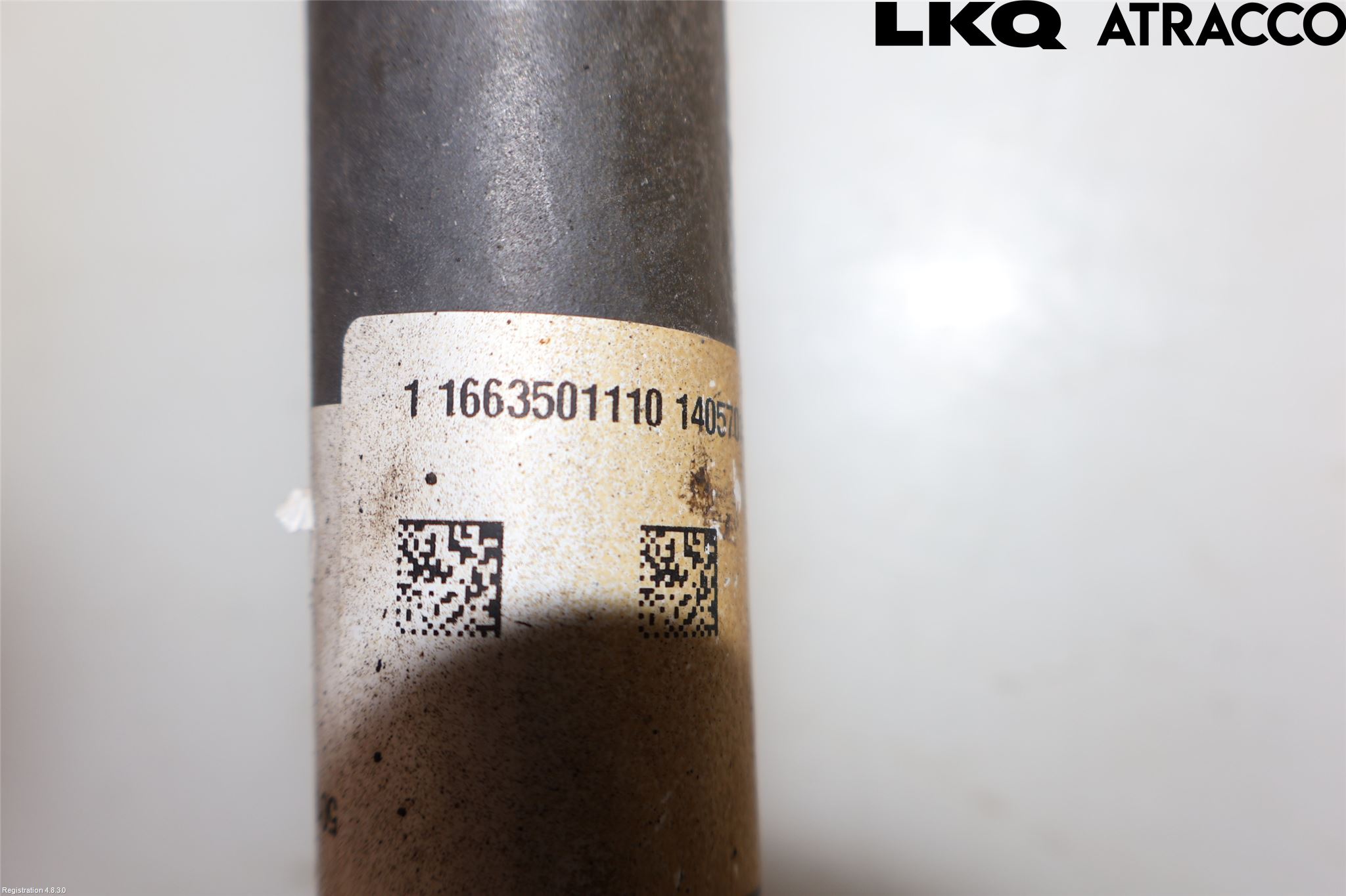 Mercedes-Benz MB ML/GLE-KLASS (W166) 12-18 Drivaksel Bak Kompl Venstre