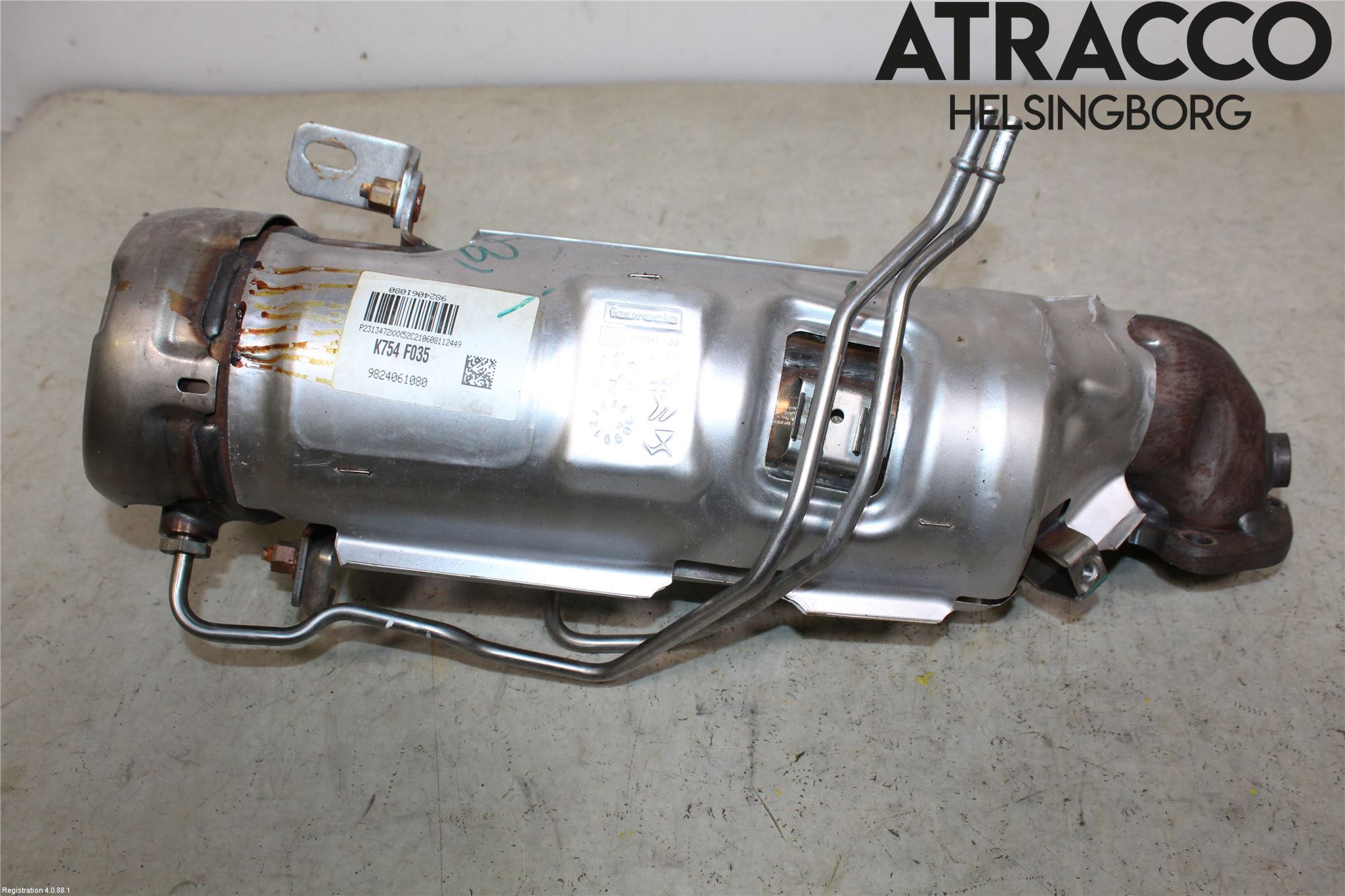 Peugeot 3008 09-16 Eksos Partikketfilter