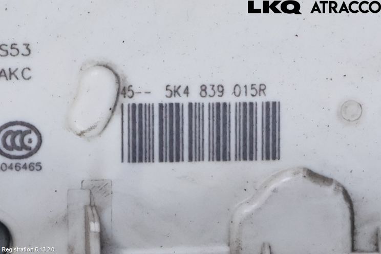 Volkswagen VW GOLF / E-GOLF VII 13-20 Dørlås - Låsekasse