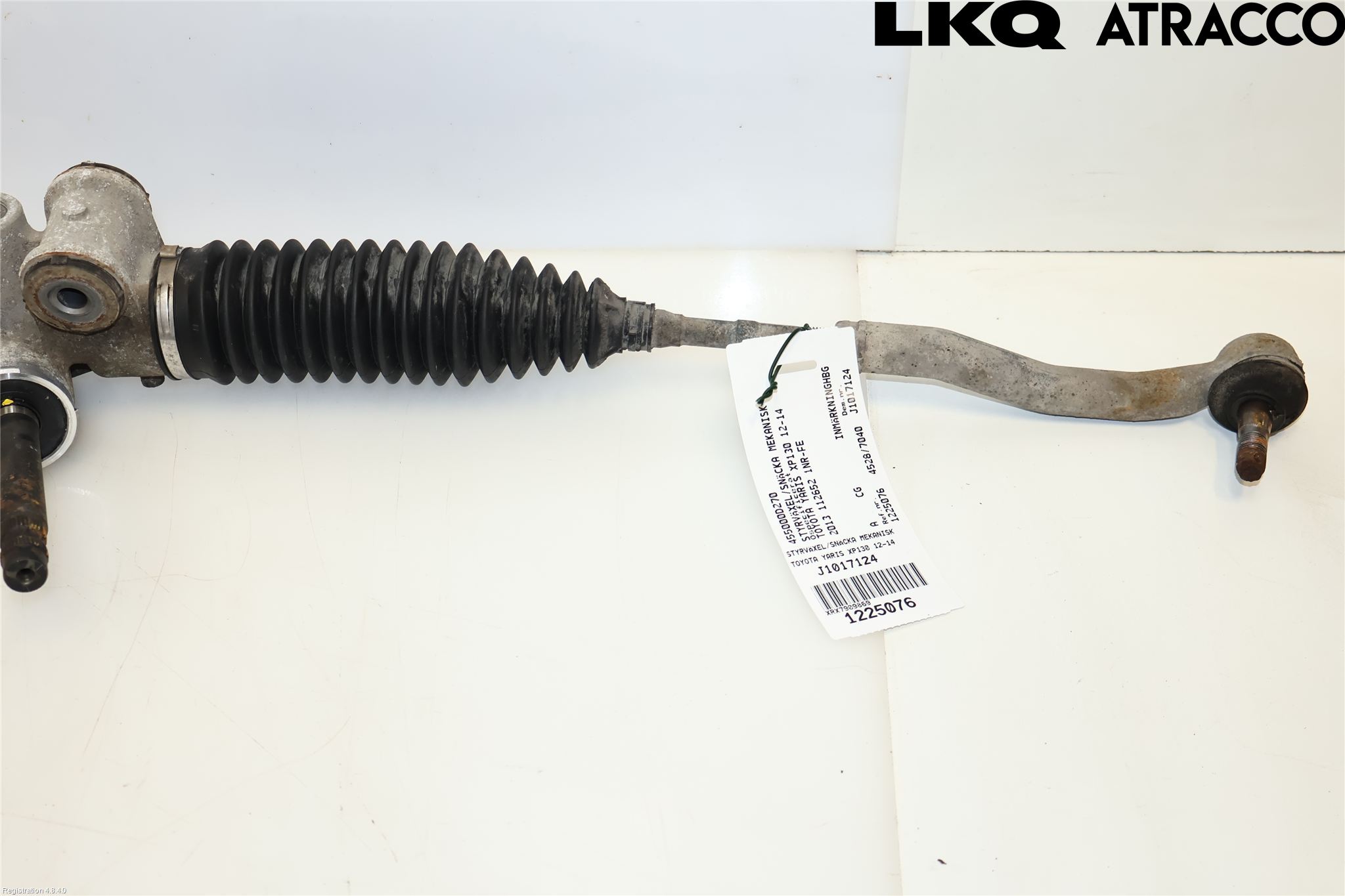 Toyota YARIS XP130 12-14 Snekke - Tannstang