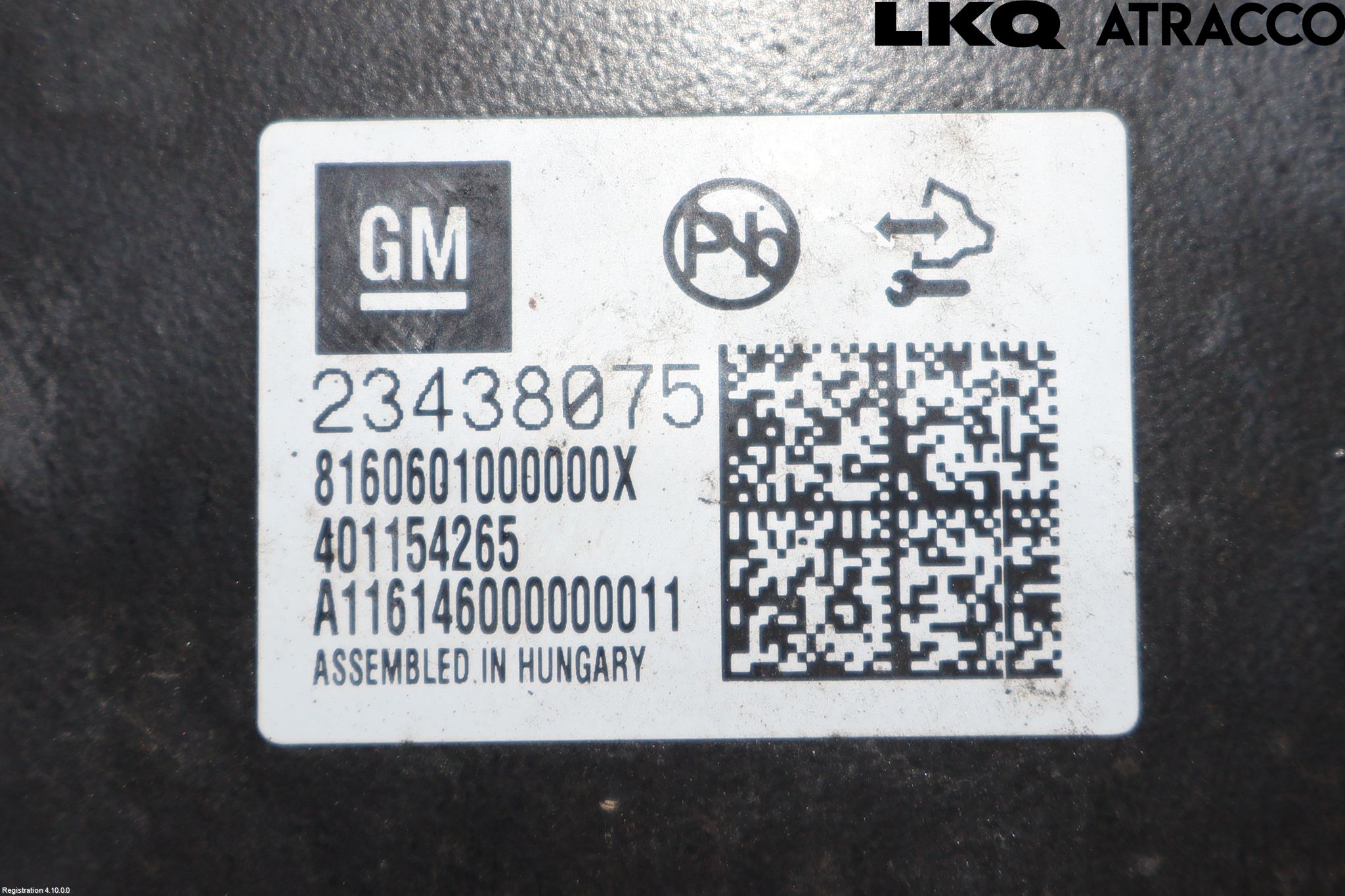 Opel INSIGNIA 09-16 Sensor Kollisjonsbeskyttelse