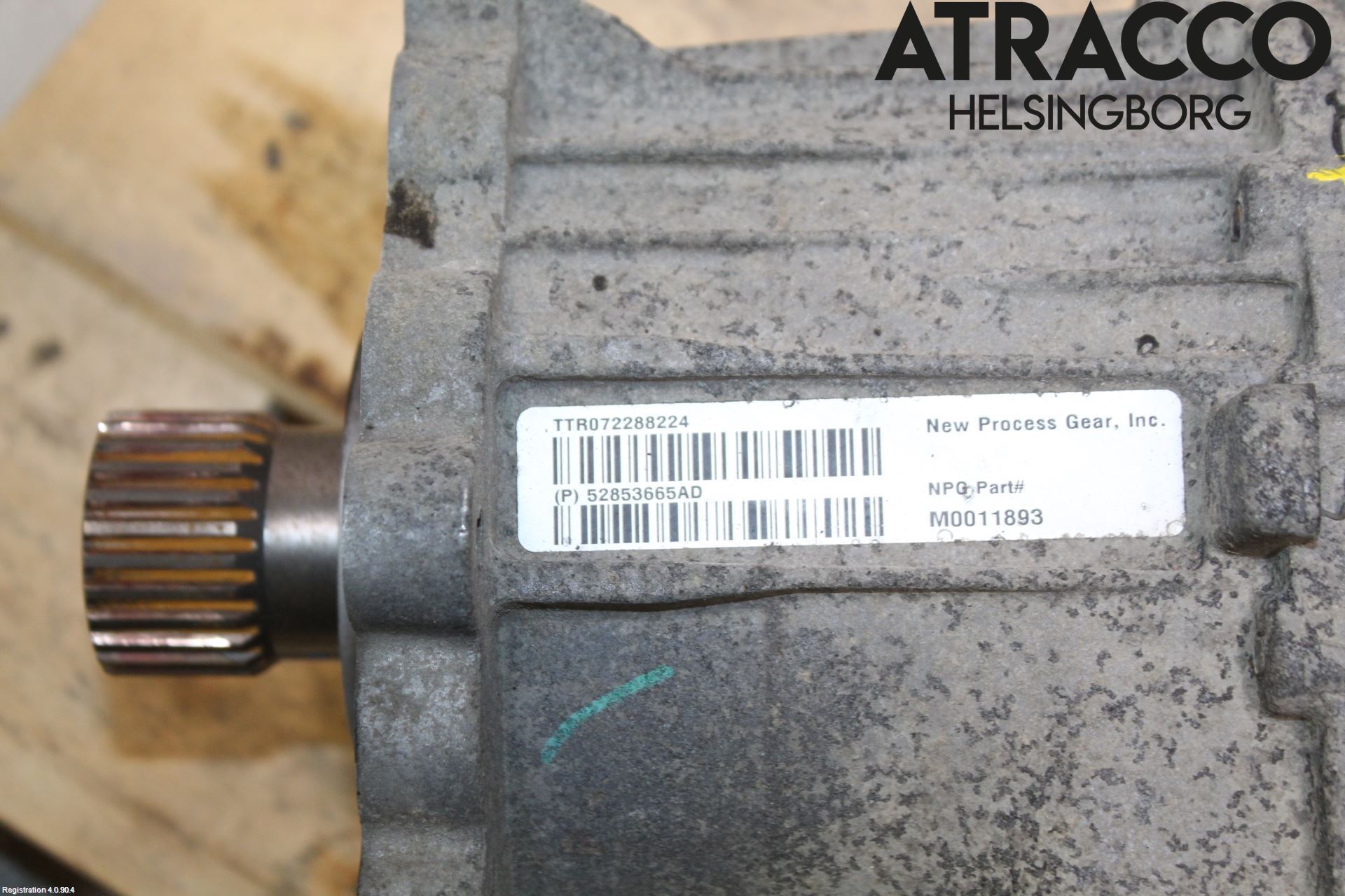 Jeep GRAND CHEROKEE 10-20 Gearkasse Fordelingskasse