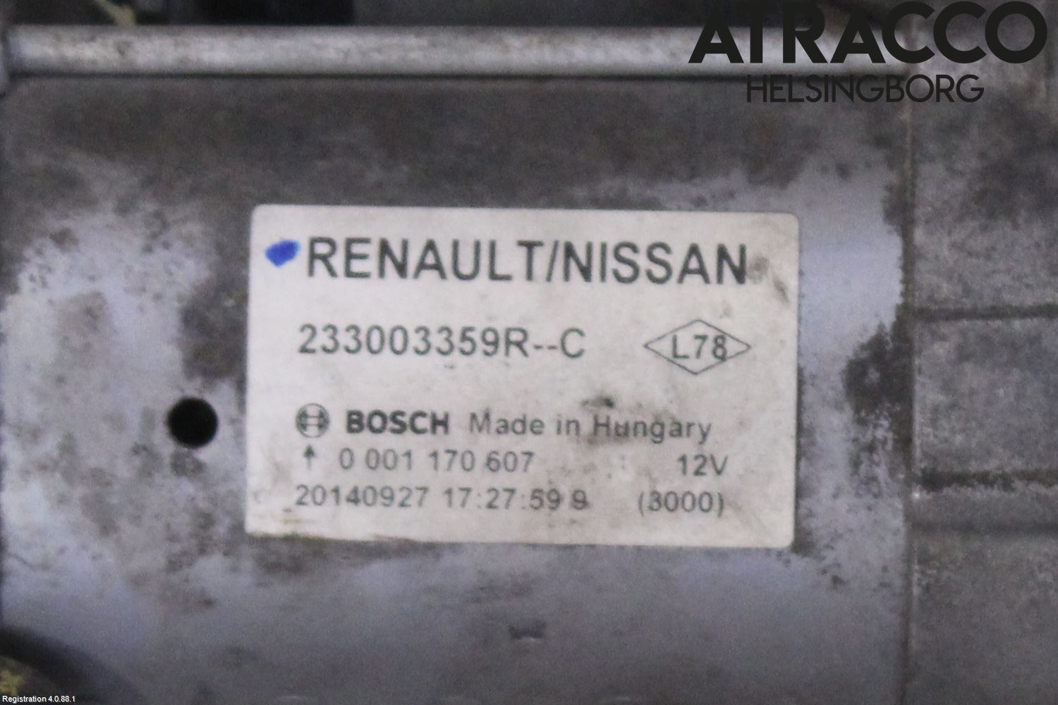 Nissan X-TRAIL 14-21 Startmotor Diesel