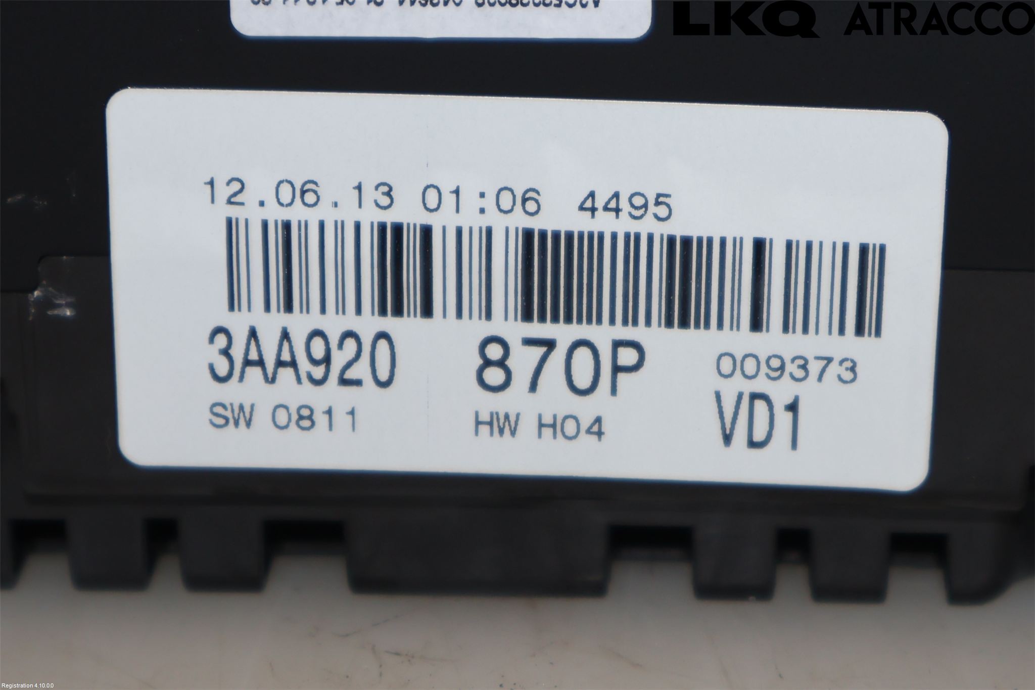 Volkswagen VW PASSAT 11-14 Instr Kombinert