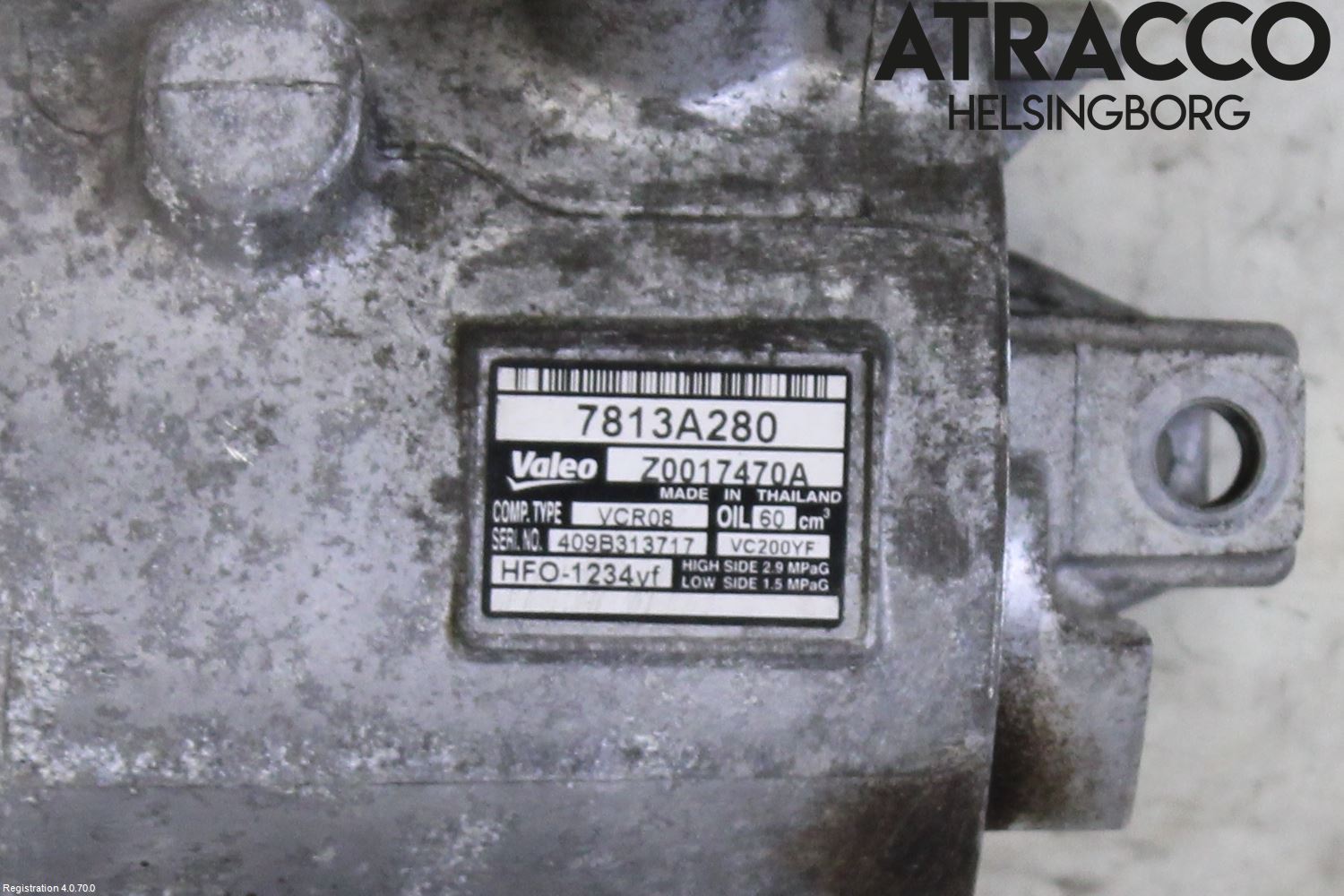 Mitsubishi SPACE STAR 13- Varme Ac Kompressor