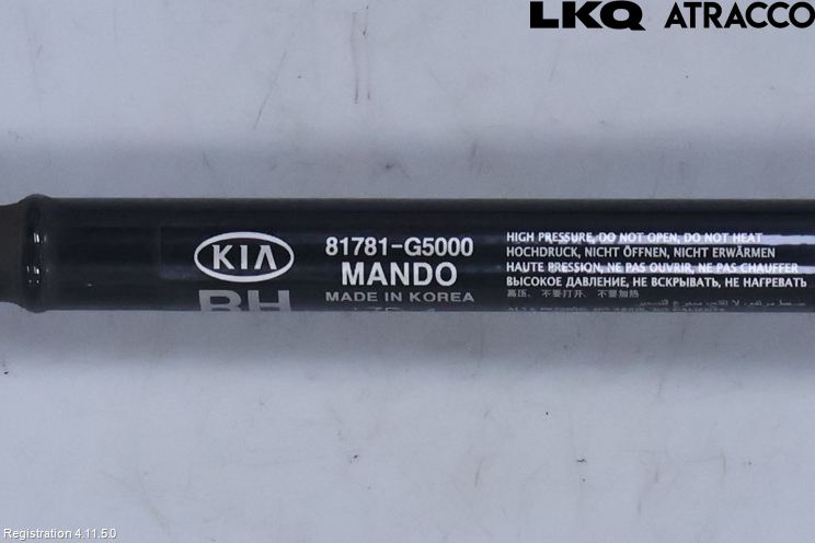 Kia NIRO (DE) 17-22 Bakluke Demper-Gassfjær