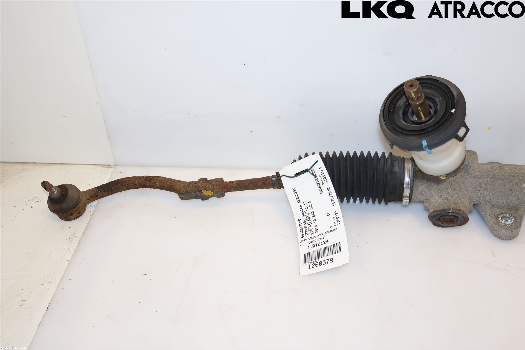 Kia PICANTO 12-17 Snekke - Tannstang