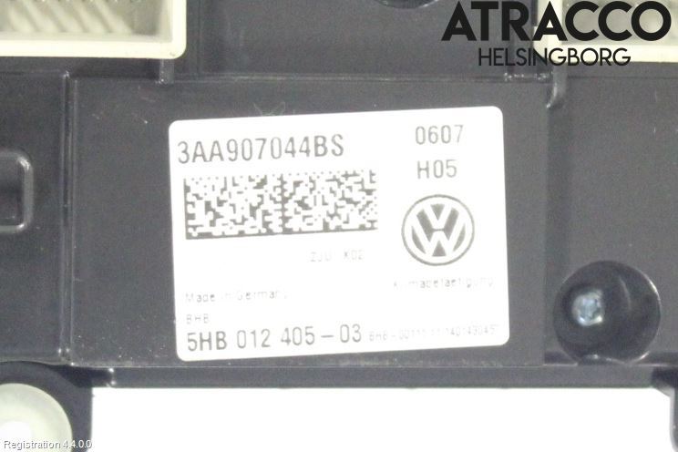 Volkswagen VW PASSAT 11-14 Varme Ac Betjening-Display