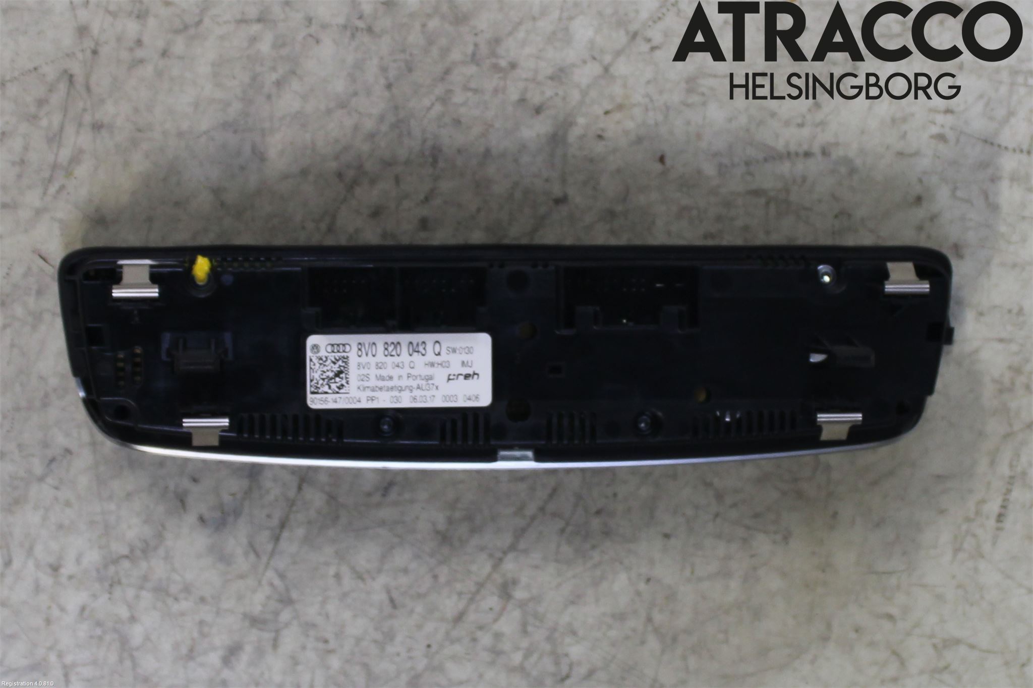 Audi A3/S3 8V 13-20 Varme Ac Betjening-Display
