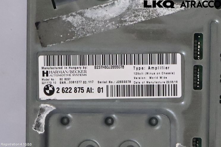BMW 5 G30/G31/F90 17-23 Stereo Forsterker