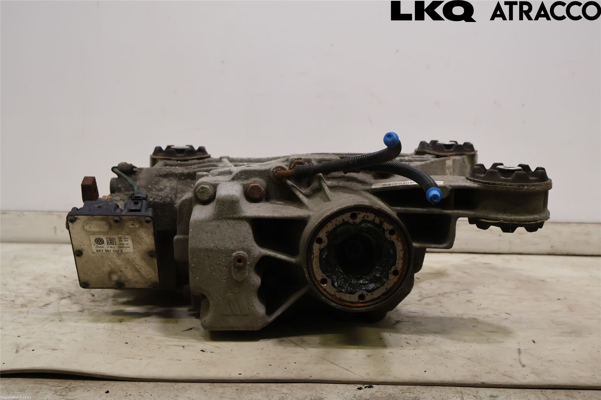 Volkswagen VW TIGUAN 07-16 Bakaksel Kardang Bak -Diff