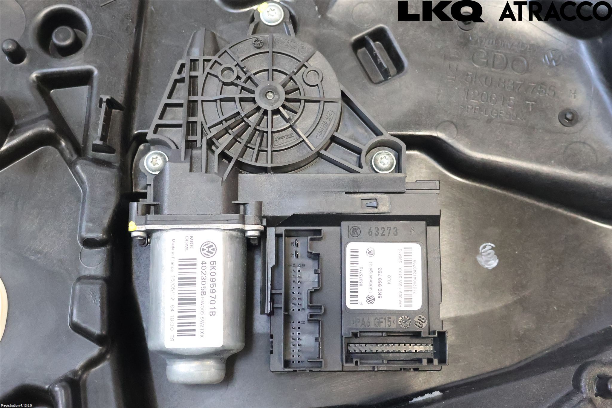 Volkswagen VW GOLF VI 09-13 Vindusheis El Komp