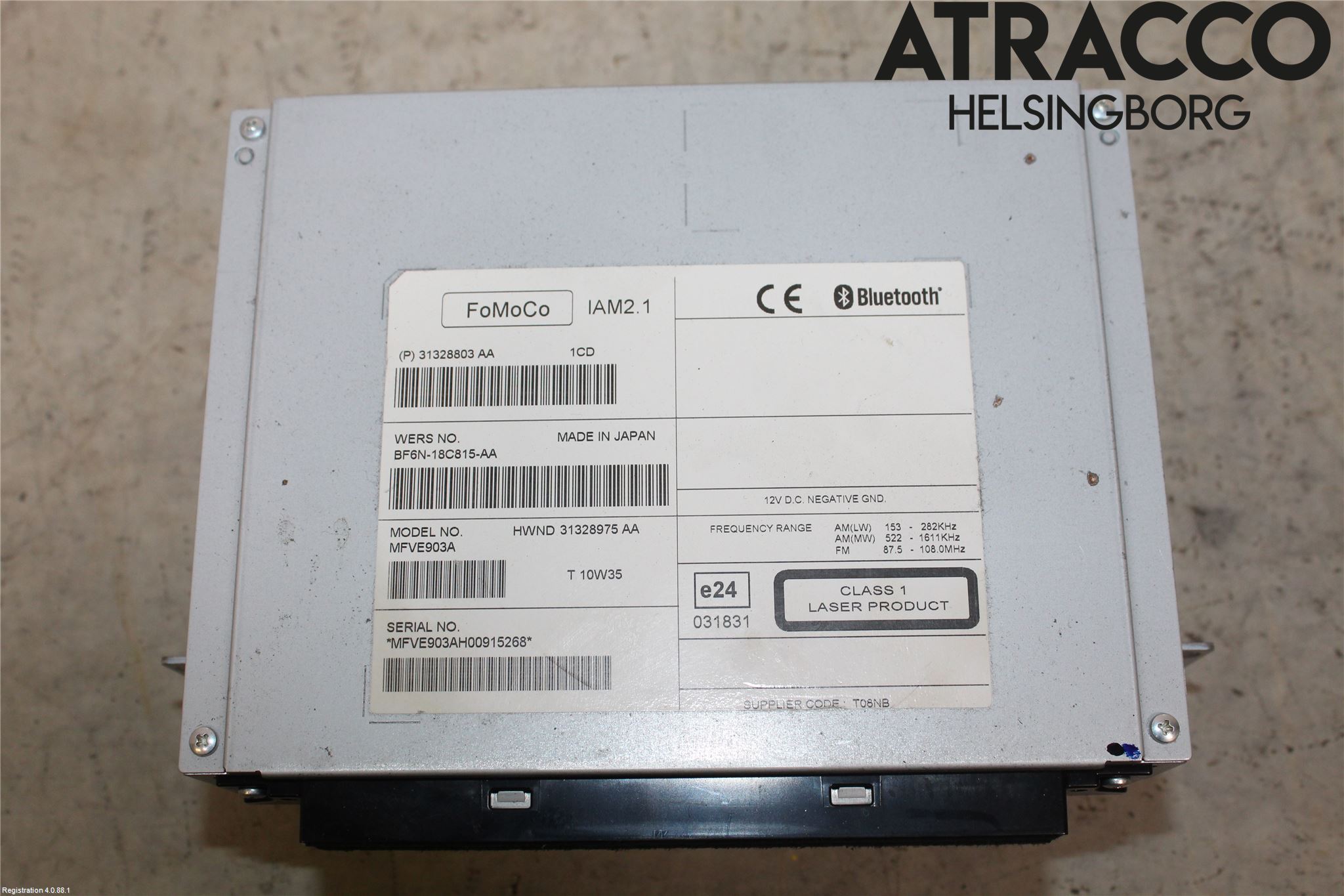 Volvo S60 11-13 Stereo Radio Med Cd