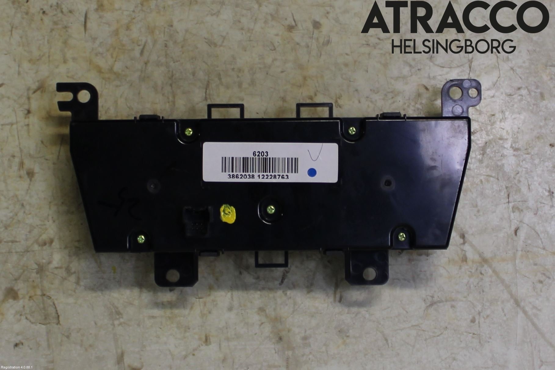 GM CHEVROLET ORLANDO Varme Ac Betjening-Display
