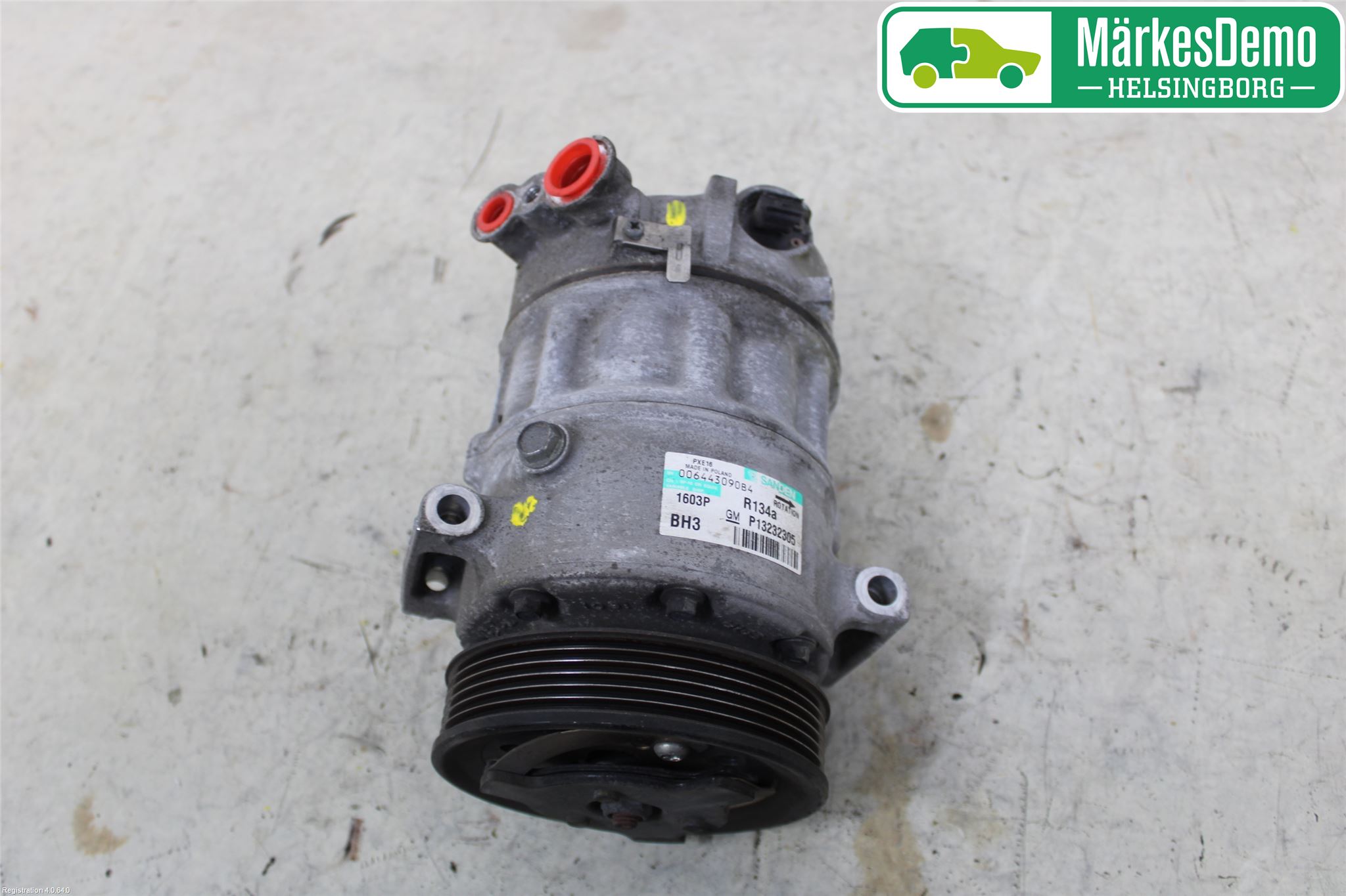 Opel INSIGNIA 09-16 Varme Ac Kompressor