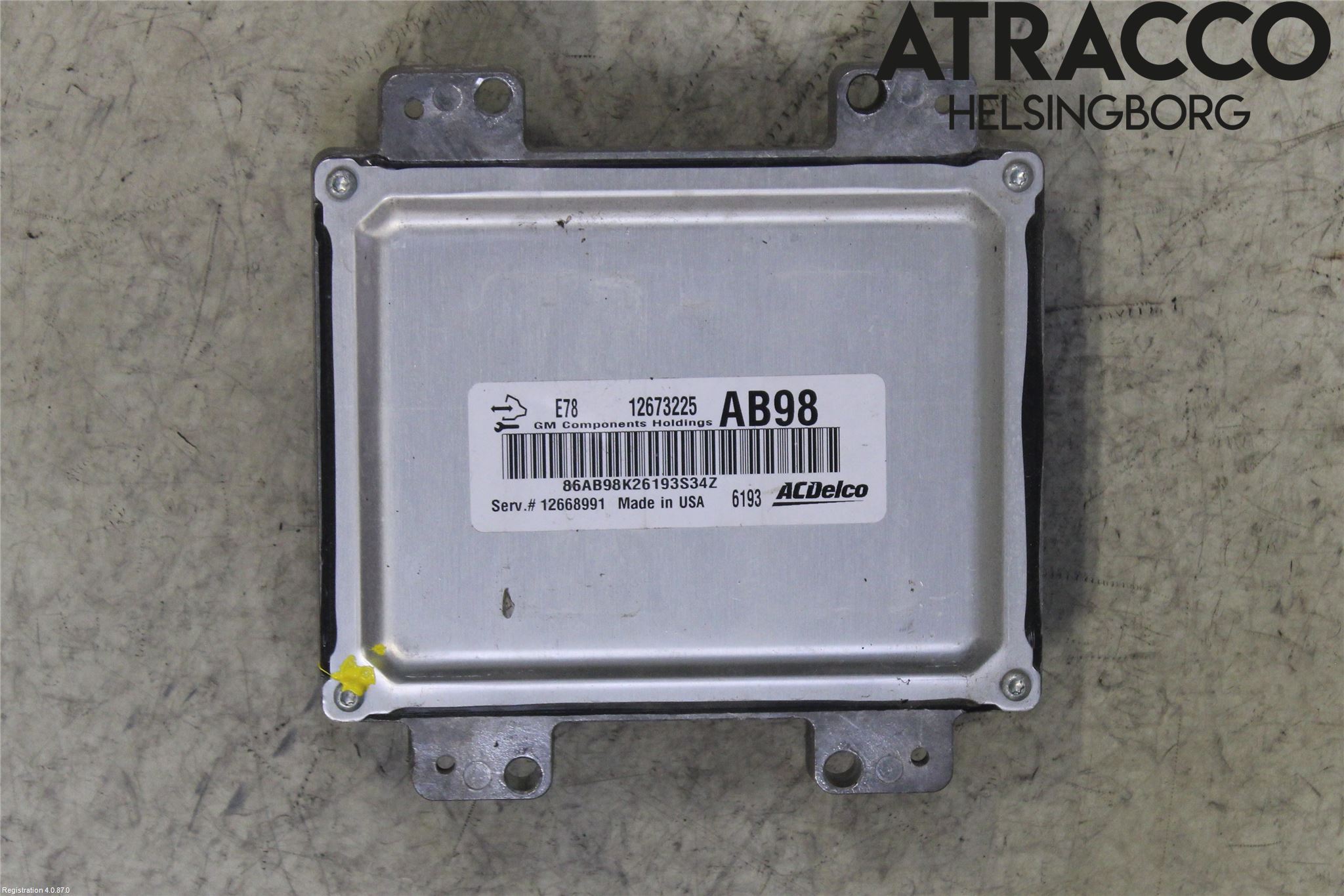 Opel ZAFIRA C 12-19 Styreenhet Innsprøytning