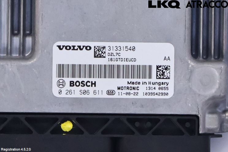 Volvo V60 11-13 Styreenhet Innsprøytning