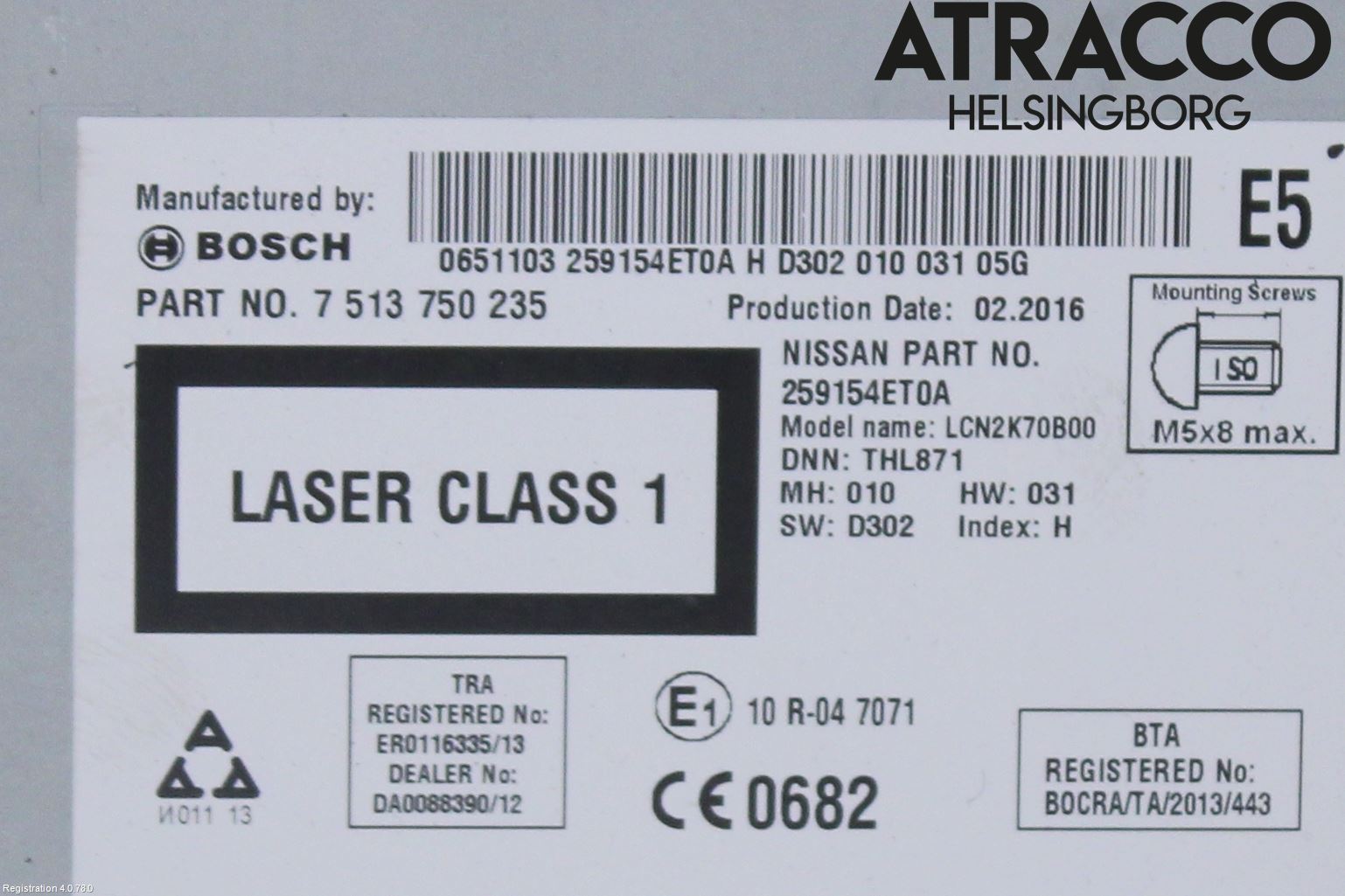 Nissan X-TRAIL 14-21 Gps Navigator