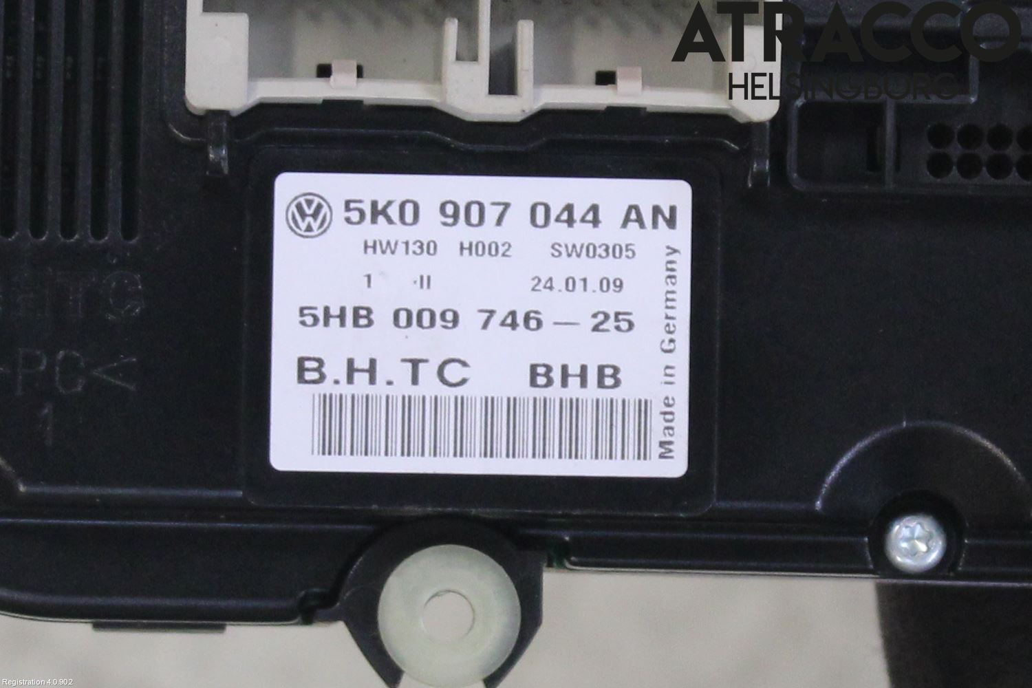 Volkswagen VW PASSAT CC 08-16 Varme Ac Betjening-Display