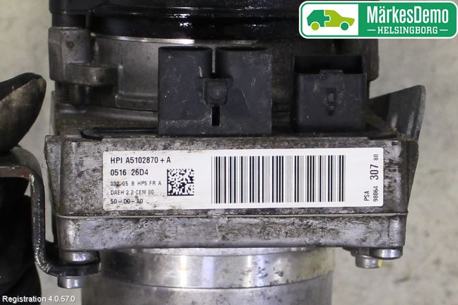 Citroen C4 II 11-18 Servostyring Eletrisk Pumpe