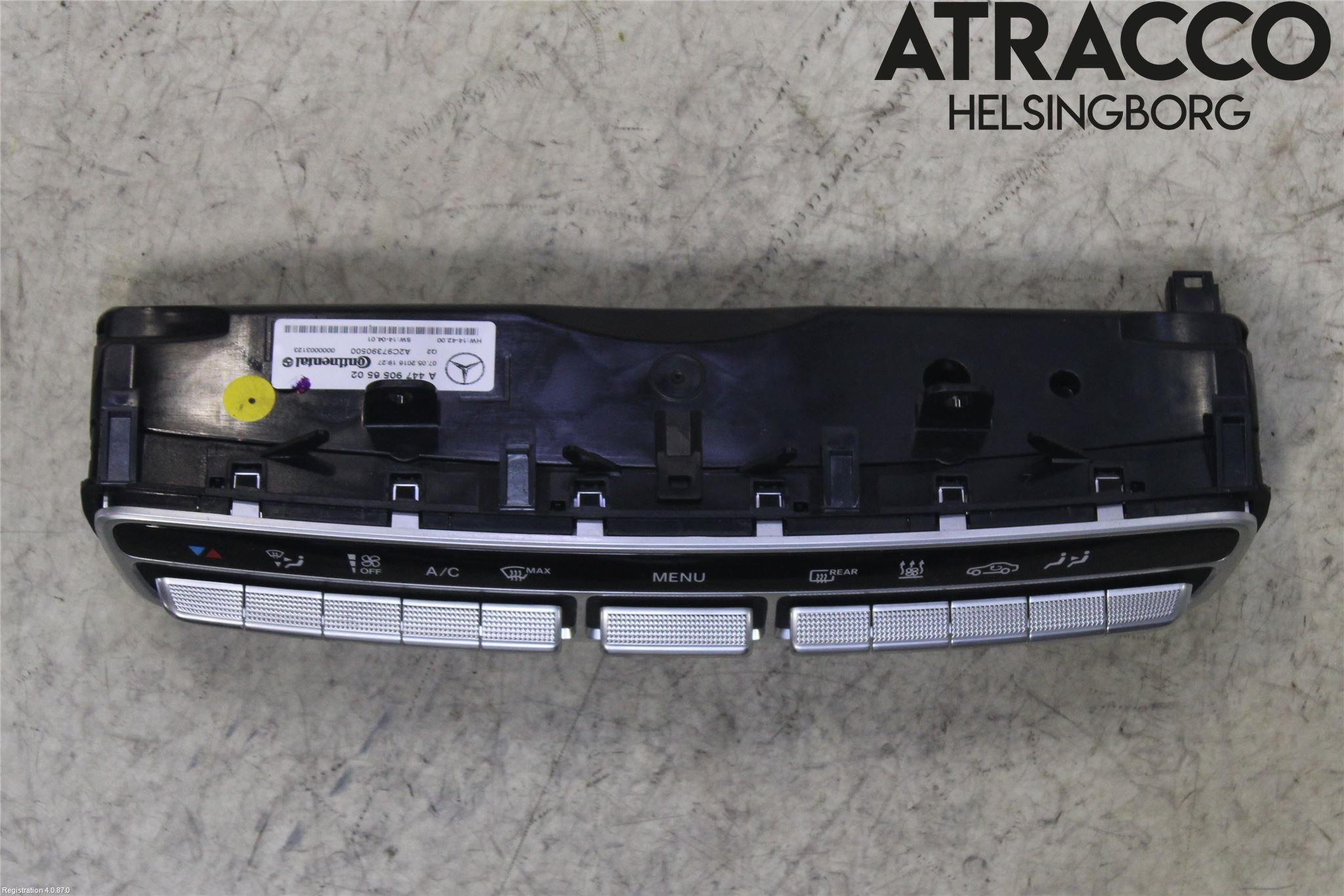 Mercedes-Benz MB VITO/V-KLASS (W640,W447,W448) 14- Varme Ac Betjening-Display