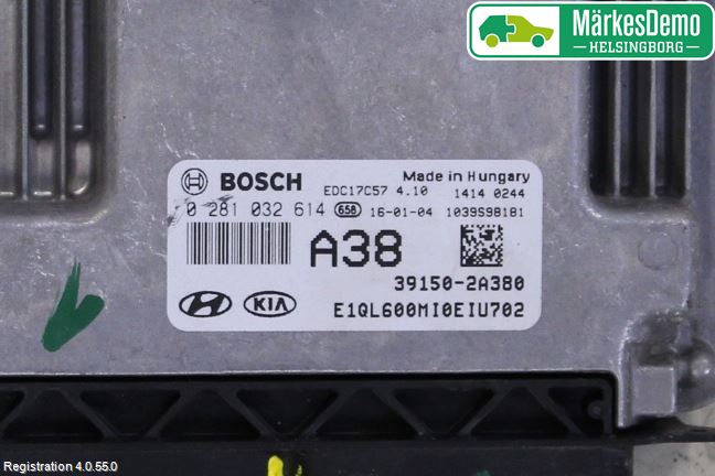 Kia SPORTAGE (QL) 16-21 Styreenhet Dieselpumpe