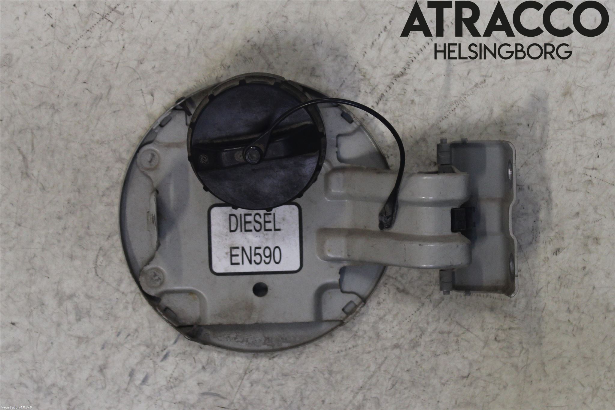 Mitsubishi GRANDIS Drivstoff Tankluke
