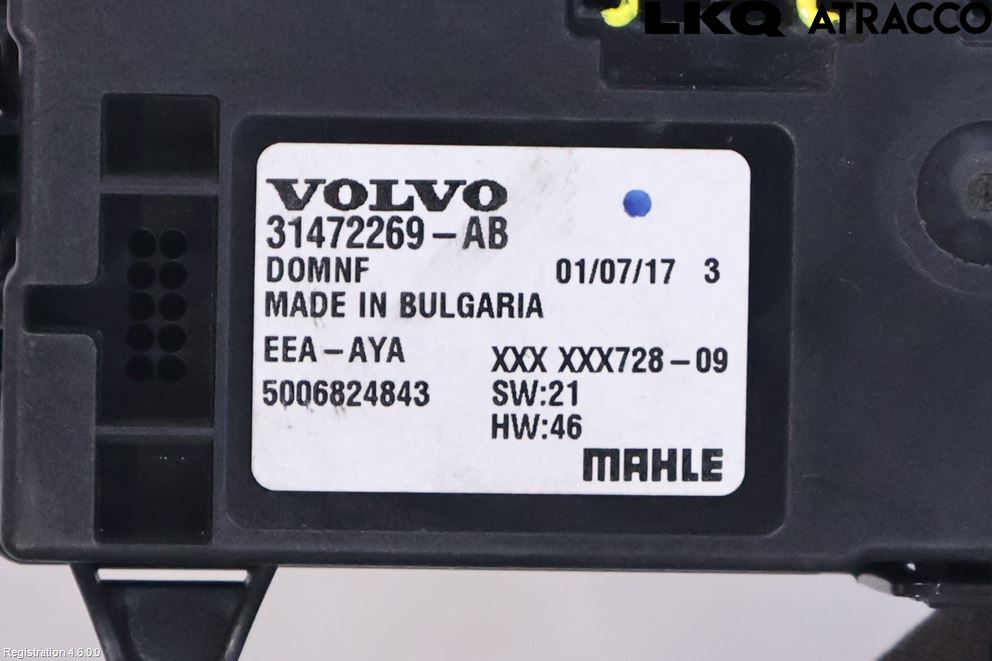 Volvo XC60 18- Varme Ac Betjening-Display