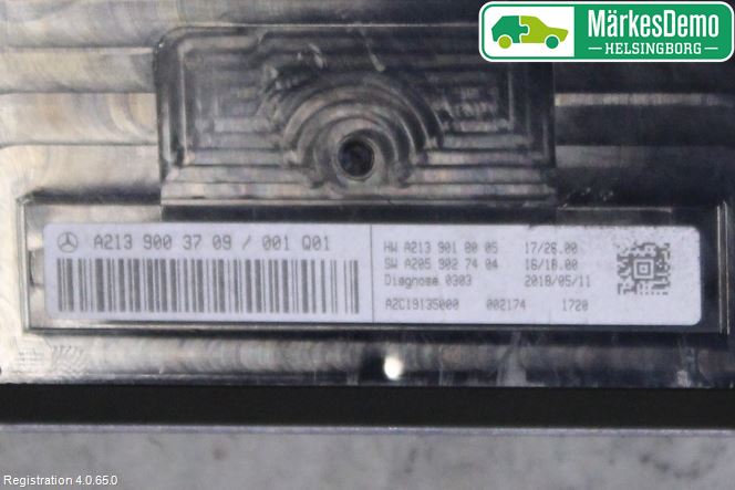 Mercedes-Benz MB E-KLASS (W213) 16-23 Instr Kombinert