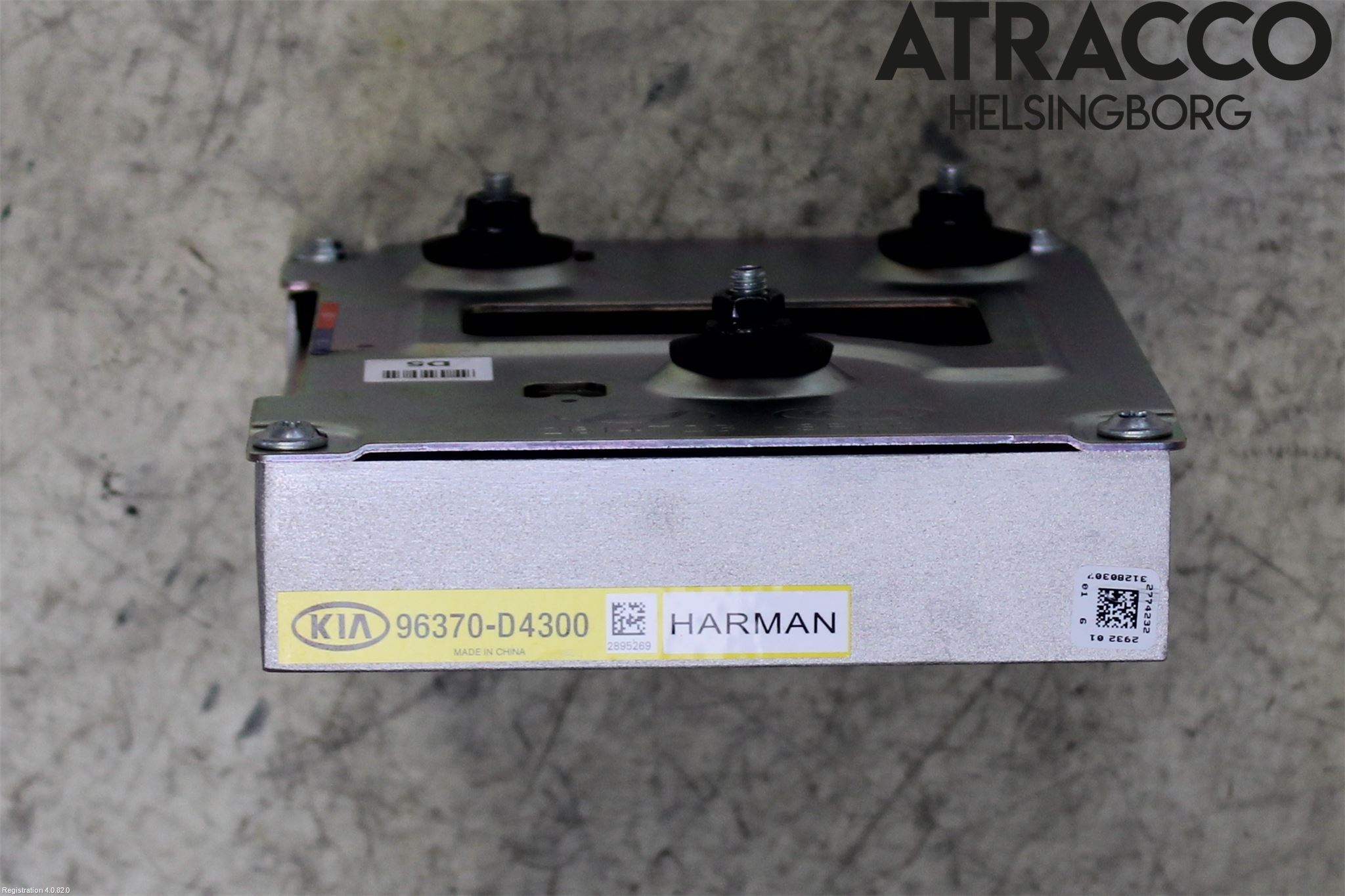 Kia OPTIMA 16-20 Stereo Forsterker