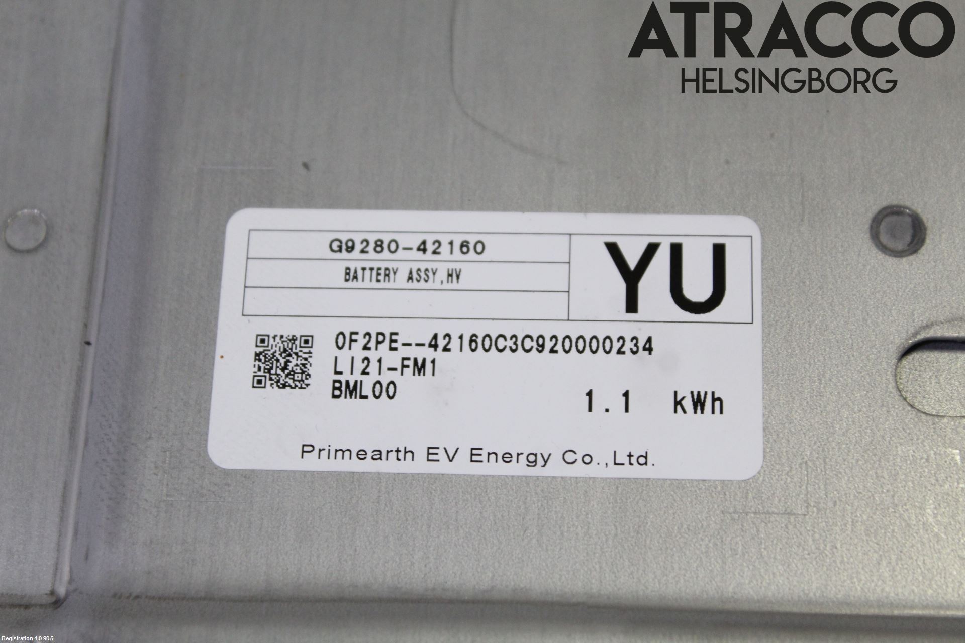 Toyota RAV4 19- Hybrid Batteri