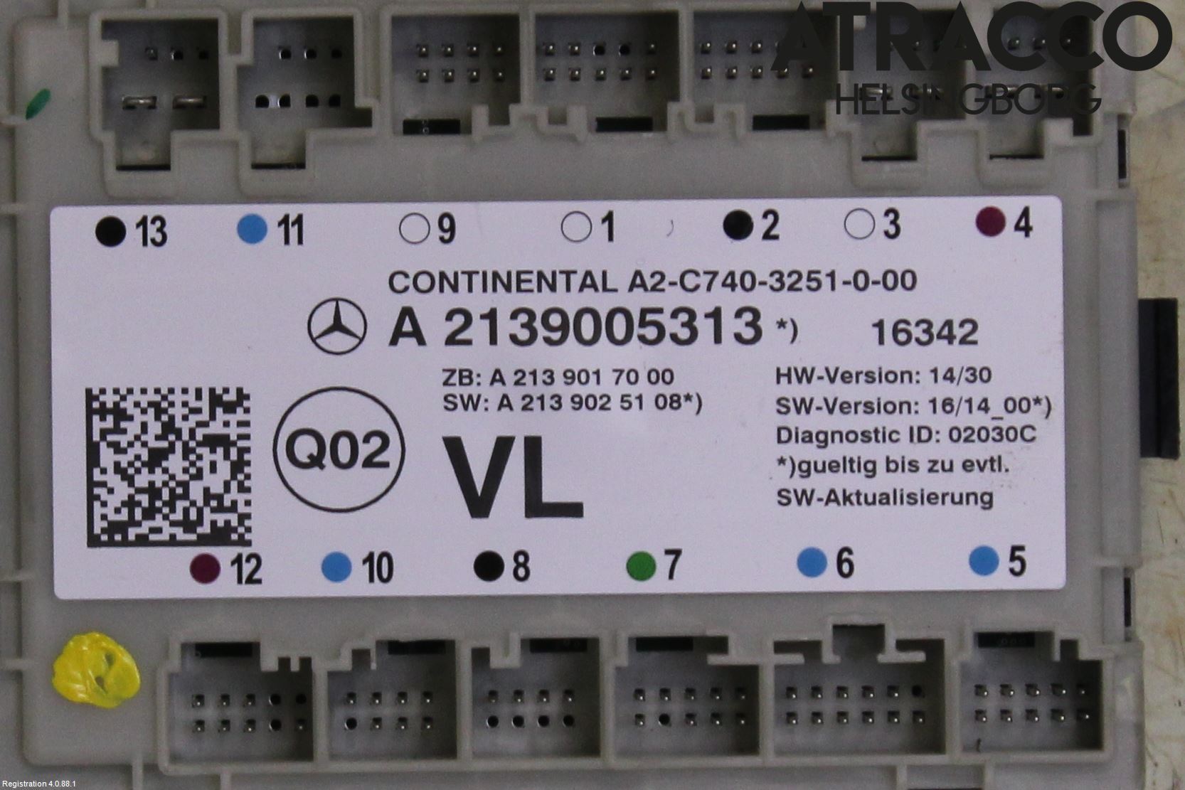 Mercedes-Benz MB E-KLASS (W213) 16-23 Styreenhet Dør