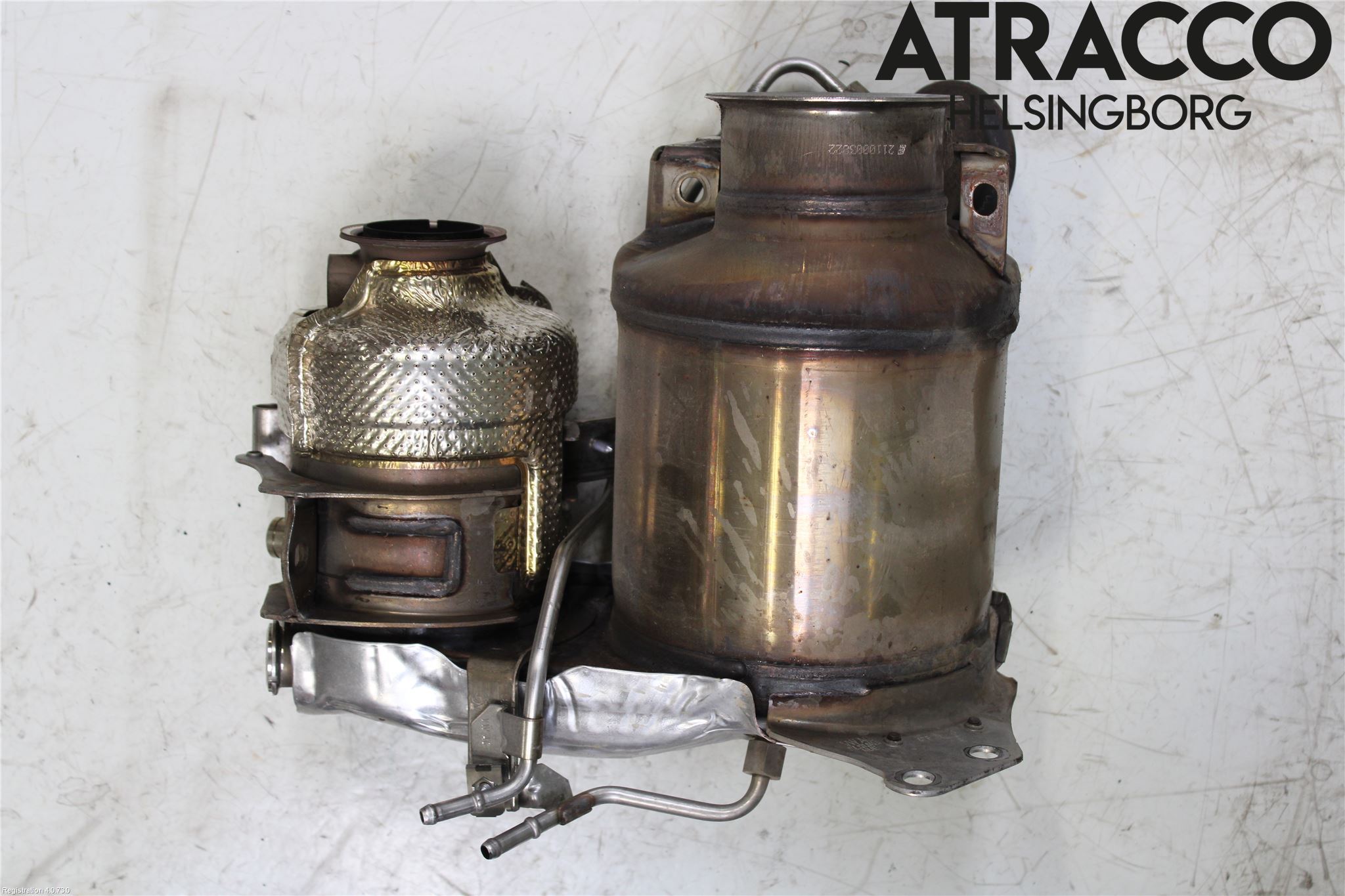 Volkswagen VW TOURAN 16- Eksos Partikketfilter
