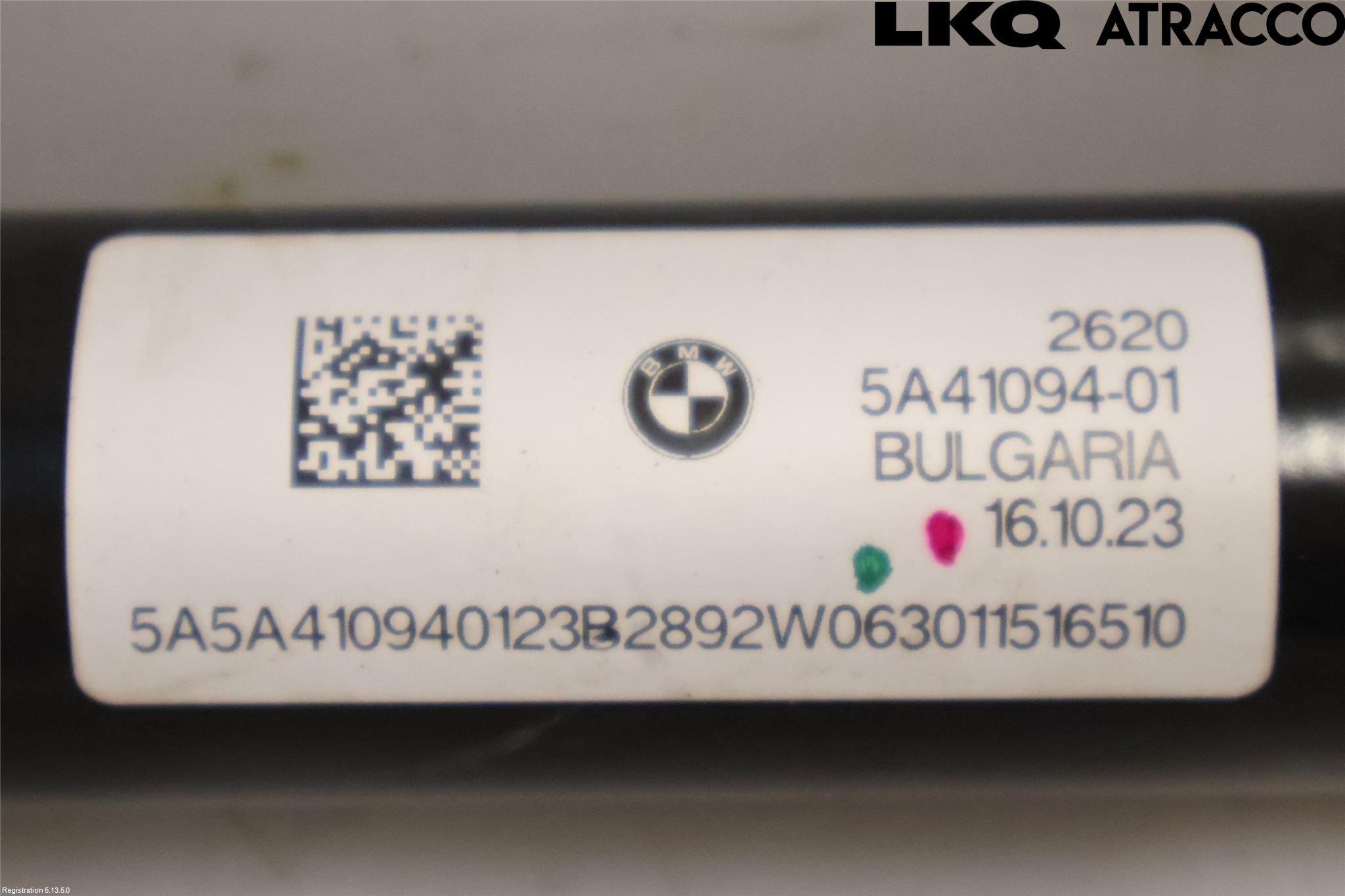 BMW X5 G05 18- Mellomaksel Fremre 4Wd