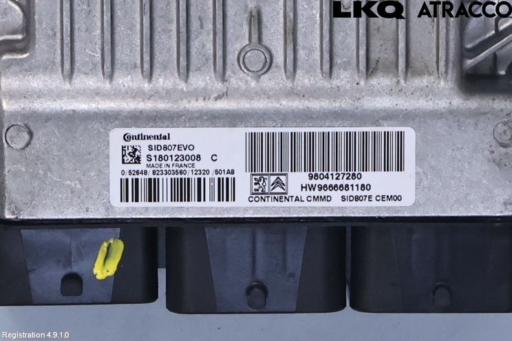 Peugeot 508 11-18 Styreenhet Dieselpumpe