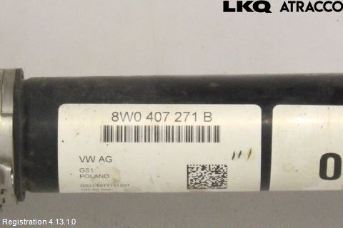 Audi A4/S4 B9 16-19 Drivaksel Foran Kompl Venstre
