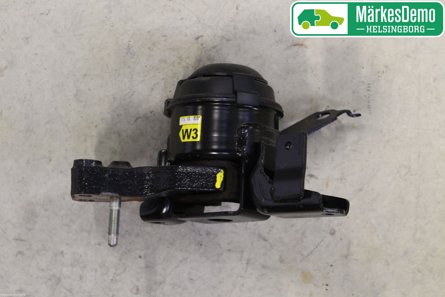Toyota YARIS XP130 15-20 Motor Feste Stål-Alu