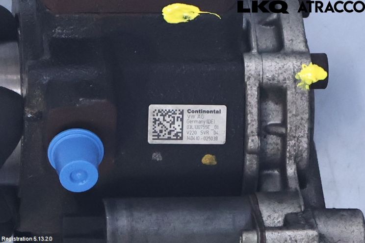 Seat IBIZA IV 08-16 Drivstoff Dieselpumpe Hoved