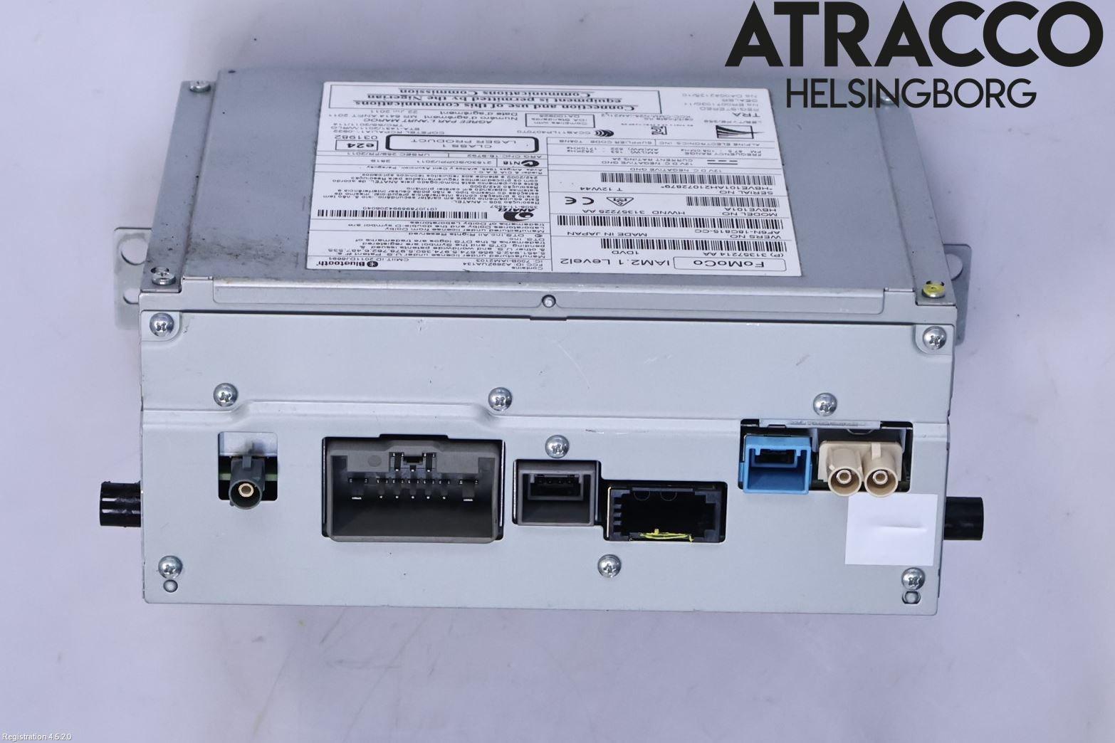 Volvo V60 11-13 Stereo Radio Med Cd