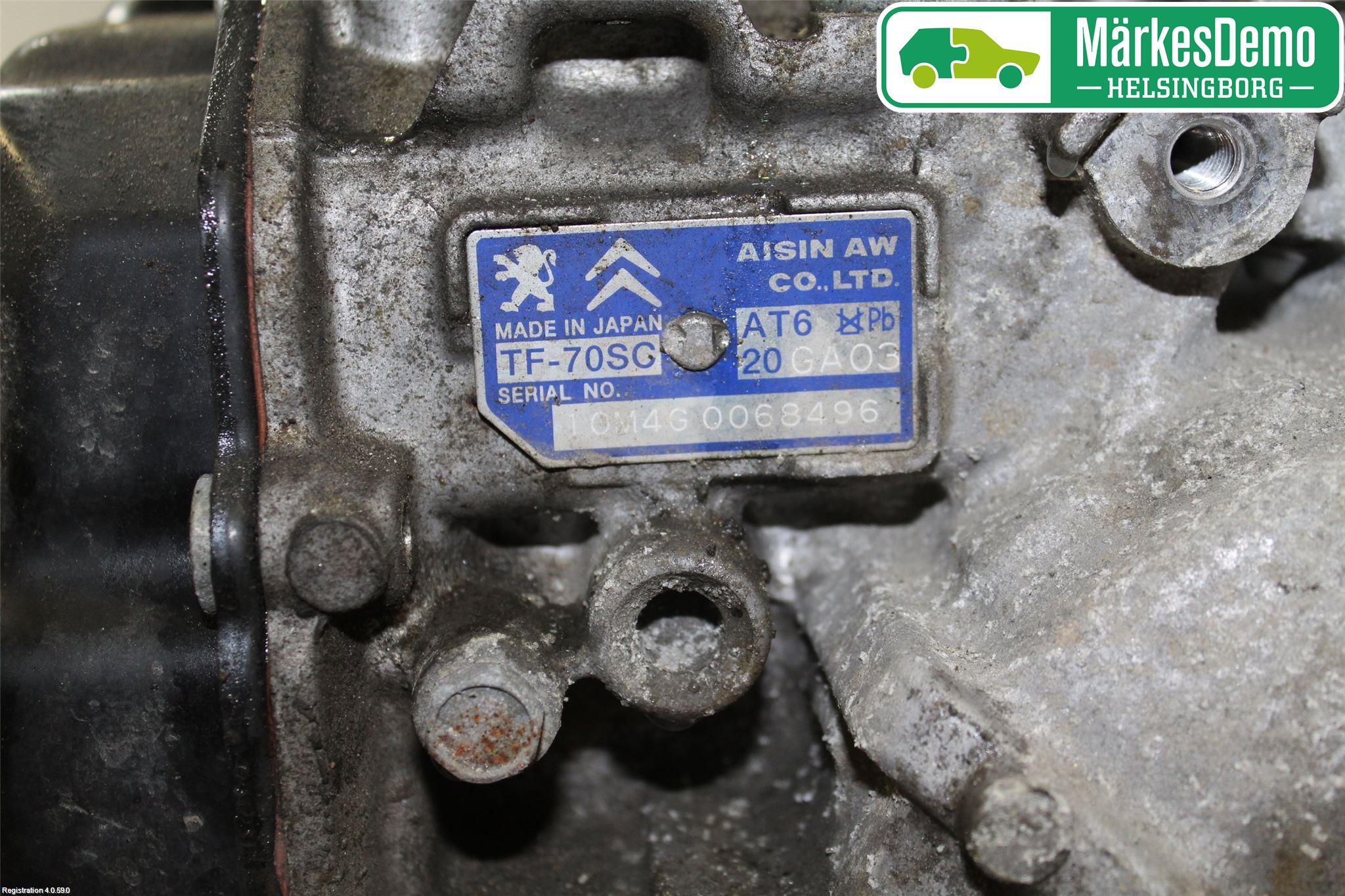 Peugeot 508 11-18 Gearkasse Automat