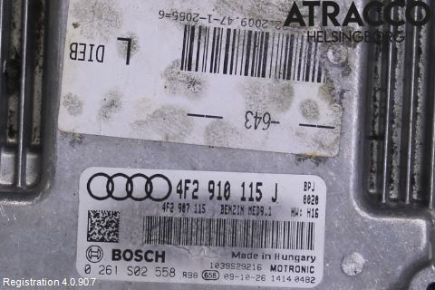 Audi A6/S6     05-11 Styreenhet Innsprøytning